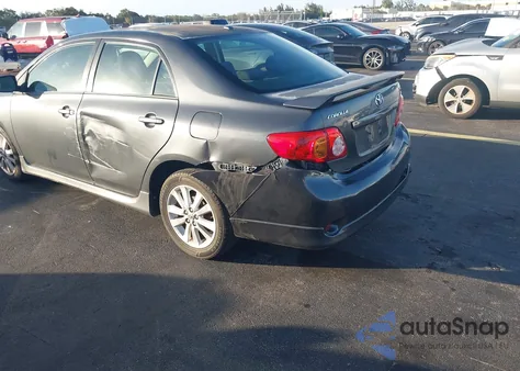2009 Toyota Corolla S z USA, uszkodzony, nr VIN 1NXBU40E89Z059704